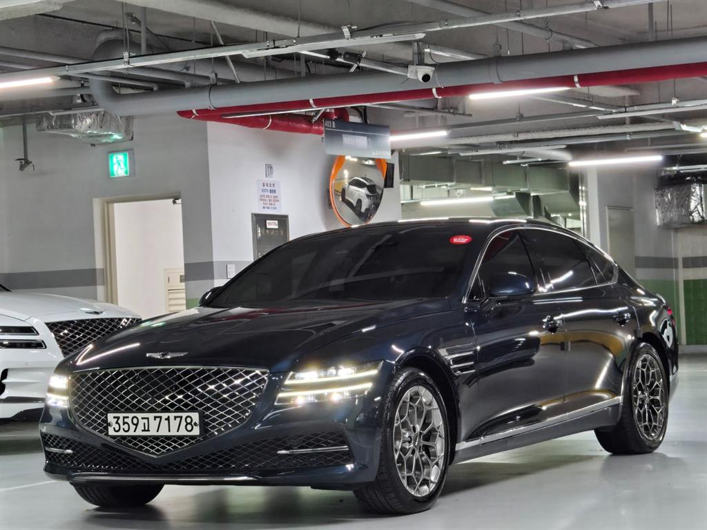 Genesis G80 2021 Azul - Importación desde Corea - HF Imports Iquique - Foto 1