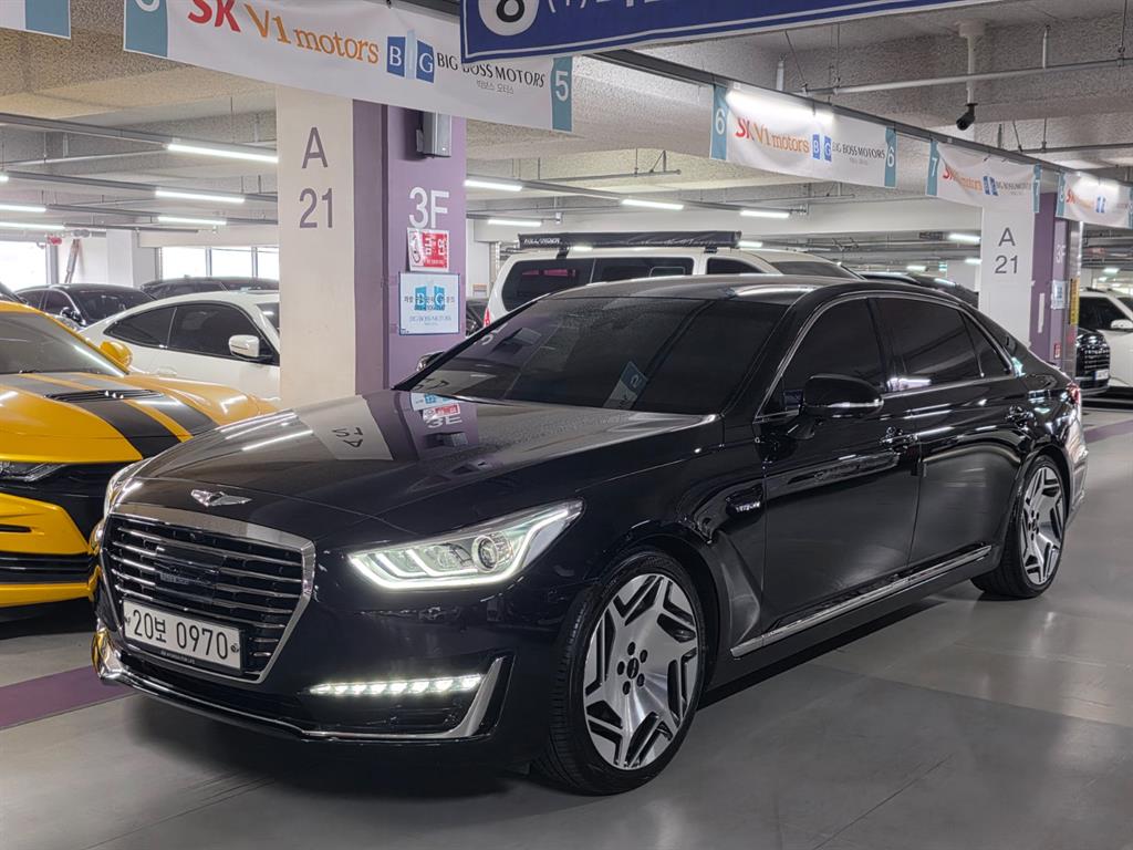 Genesis EQ900 2016 Negro - Importación desde Corea - HF Imports Iquique - Foto 1