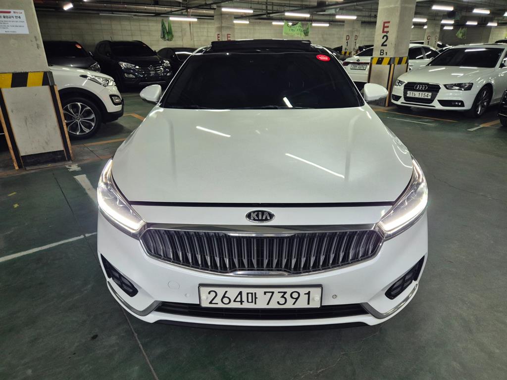 KIA K7 2017 Blanco - Importación desde Corea - HF Imports Iquique - Foto 1