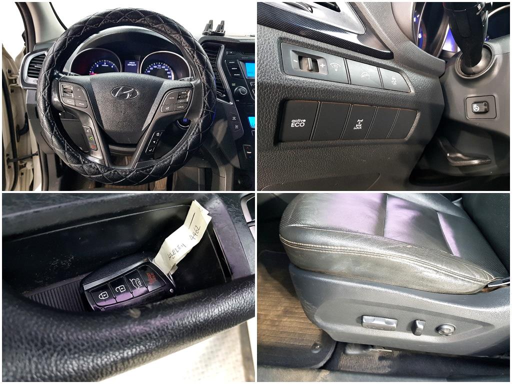 HYUNDAI Santa Fe 2014 the color of pearl - Importación desde Corea - HF Imports Iquique - Foto 18