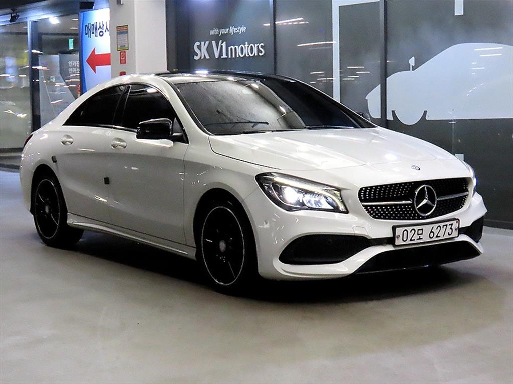 Mercedes Benz CLA Class 2017 Blanco - Importación desde Corea - HF Imports Iquique - Foto 1