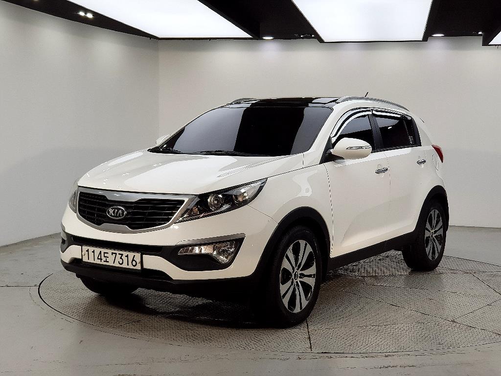 KIA Sportage 2012 Blanco - Importación desde Corea - HF Imports Iquique - Foto 1