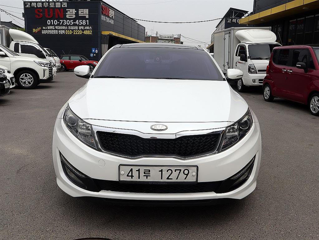 KIA K5 2013 Blanco - Importación desde Corea - HF Imports Iquique - Foto 1
