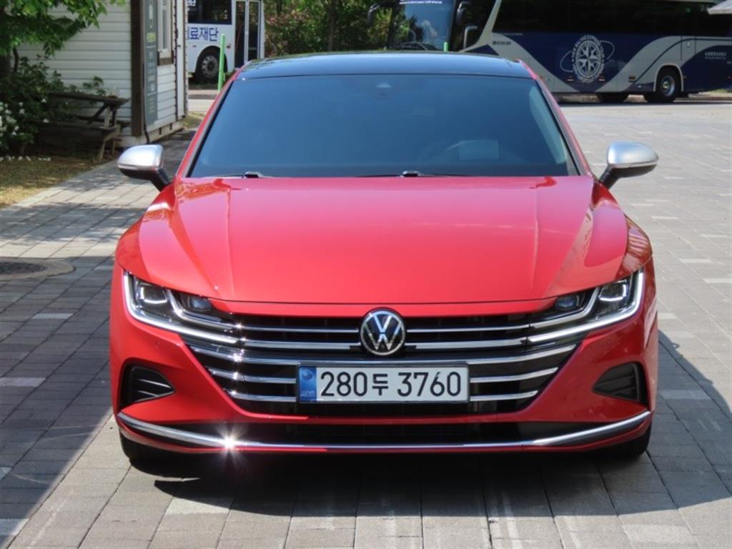Volkswagen Arteon 2022 Rojo - Importación desde Corea - HF Imports Iquique - Foto 1