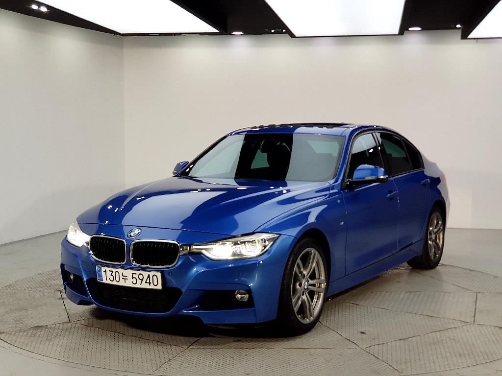BMW 3 series 2017 Azul - Importación desde Corea - HF Imports Iquique - Foto 1