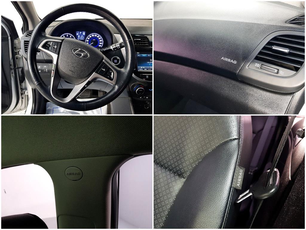 HYUNDAI Accent 2016 Plateado - Importación desde Corea - HF Imports Iquique - Foto 18