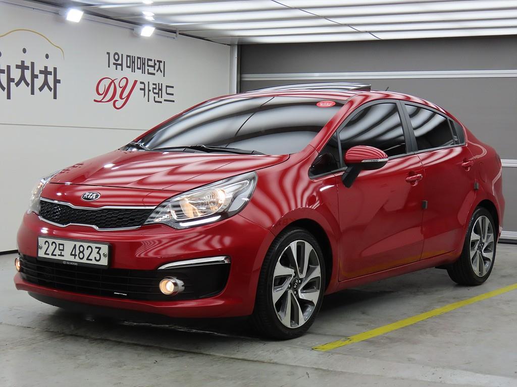 KIA Pride 2015 Rojo - Importación desde Corea - HF Imports Iquique - Foto 1