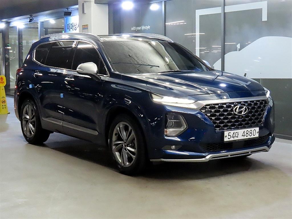 HYUNDAI Santa Fe 2019 Azul - Importación desde Corea - HF Imports Iquique - Foto 1