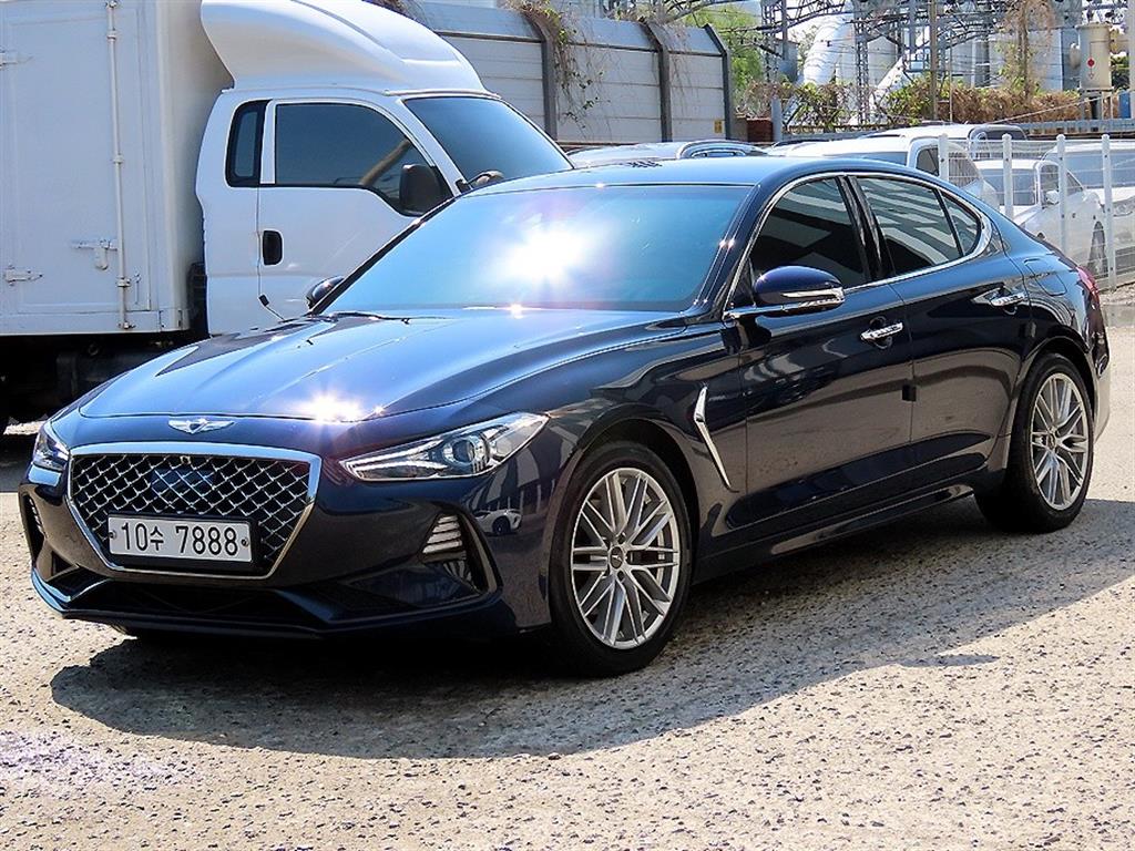 Genesis G70 2019 Azul - Importación desde Corea - HF Imports Iquique - Foto 1
