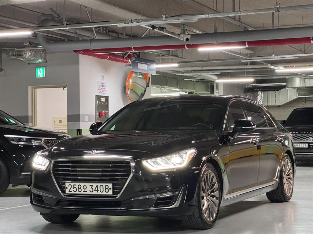 Genesis EQ900 2017 Negro - Importación desde Corea - HF Imports Iquique - Foto 1