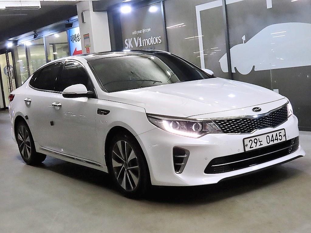KIA K5 2016 Blanco - Importación desde Corea - HF Imports Iquique - Foto 1