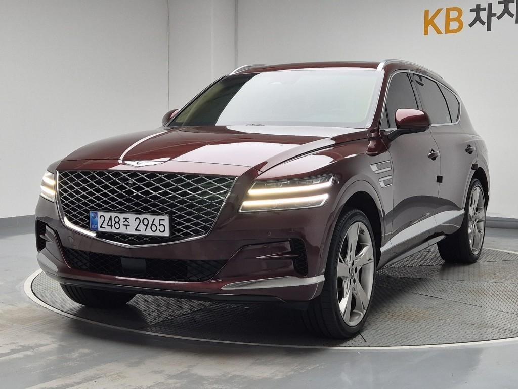 Genesis GV80 2021 Naranjo - Importación desde Corea - HF Imports Iquique - Foto 1