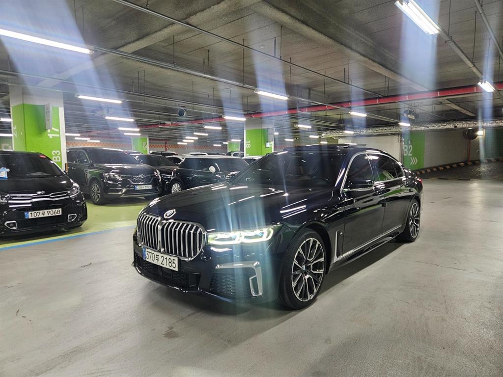 BMW 7 Series 2021 Azul - Importación desde Corea - HF Imports Iquique - Foto 1