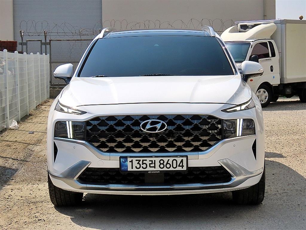 HYUNDAI Santa Fe 2021 Blanco - Importación desde Corea - HF Imports Iquique - Foto 1