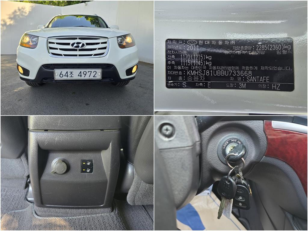 HYUNDAI Santa Fe 2011 Blanco - Importación desde Corea - HF Imports Iquique - Foto 20