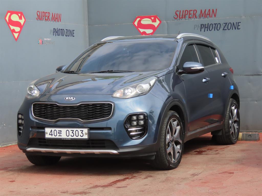 KIA Sportage 2016 Azul - Importación desde Corea - HF Imports Iquique - Foto 1