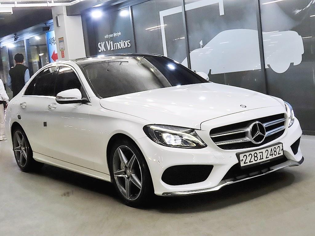 Mercedes Benz C Class 2015 Blanco - Importación desde Corea - HF Imports Iquique - Foto 1