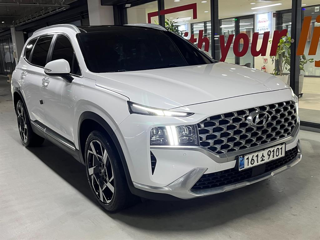 HYUNDAI Santa Fe 2021 Blanco - Importación desde Corea - HF Imports Iquique - Foto 1