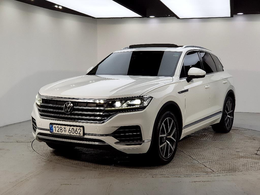 Volkswagen Touareg 2021 Blanco - Importación desde Corea - HF Imports Iquique - Foto 1