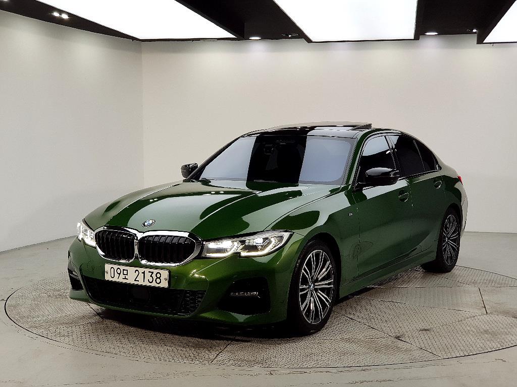 BMW 3 series 2019 Verde - Importación desde Corea - HF Imports Iquique - Foto 1