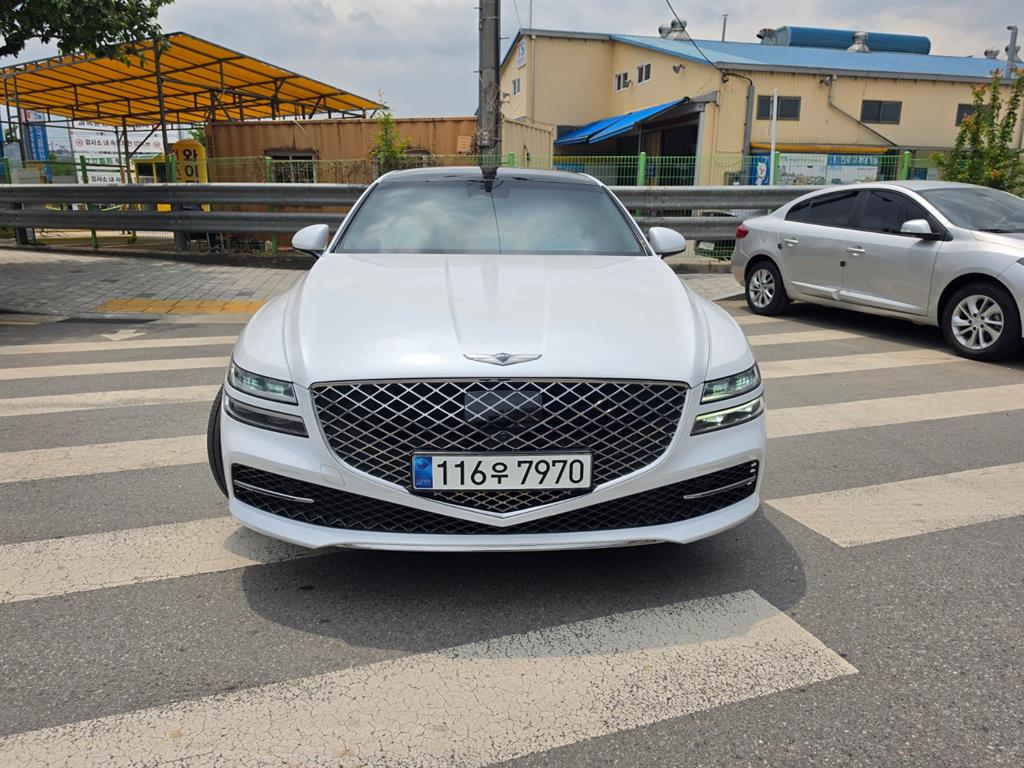 Genesis G80 2021 Blanco - Importación desde Corea - HF Imports Iquique - Foto 1