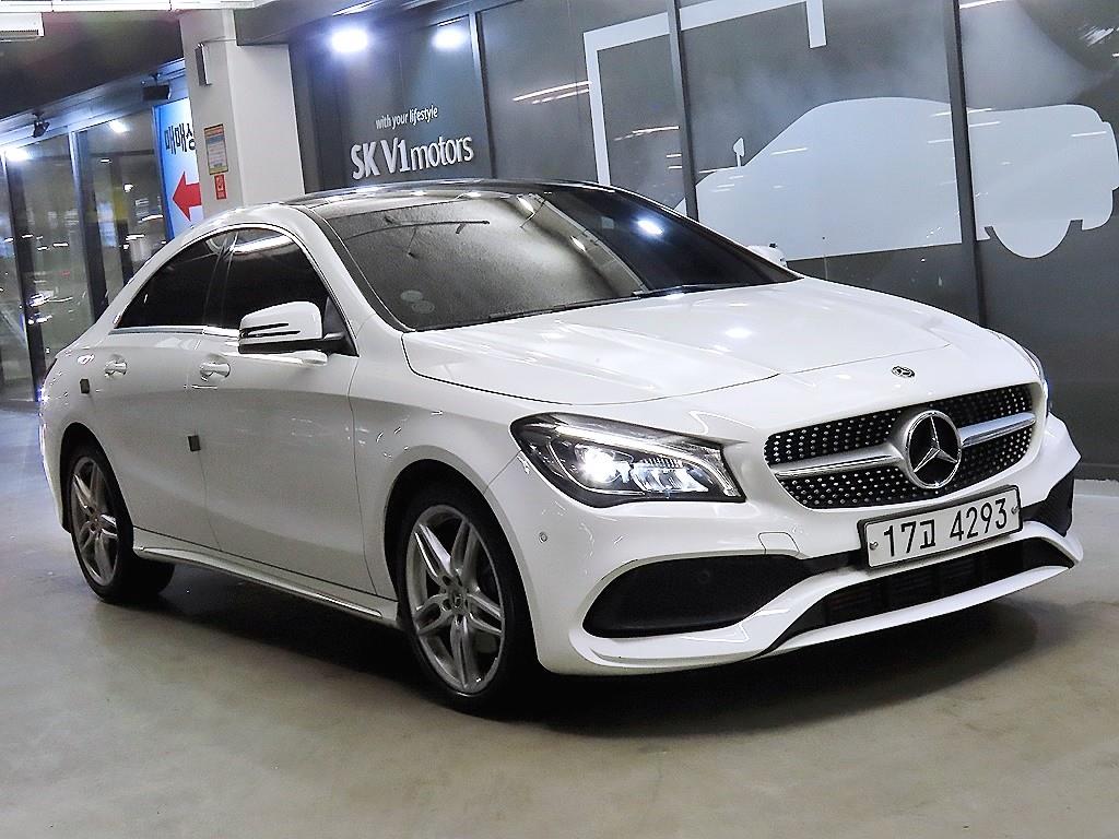 Mercedes Benz CLA Class 2018 Blanco - Importación desde Corea - HF Imports Iquique - Foto 1
