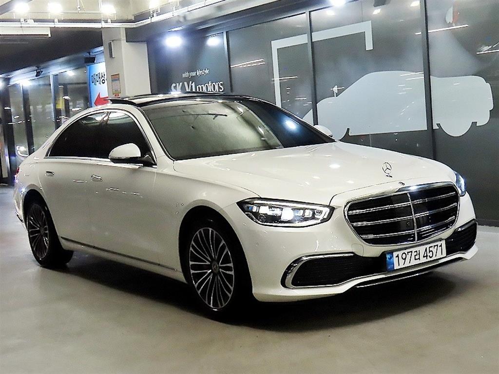 Mercedes Benz S Class 2021 Blanco - Importación desde Corea - HF Imports Iquique - Foto 1