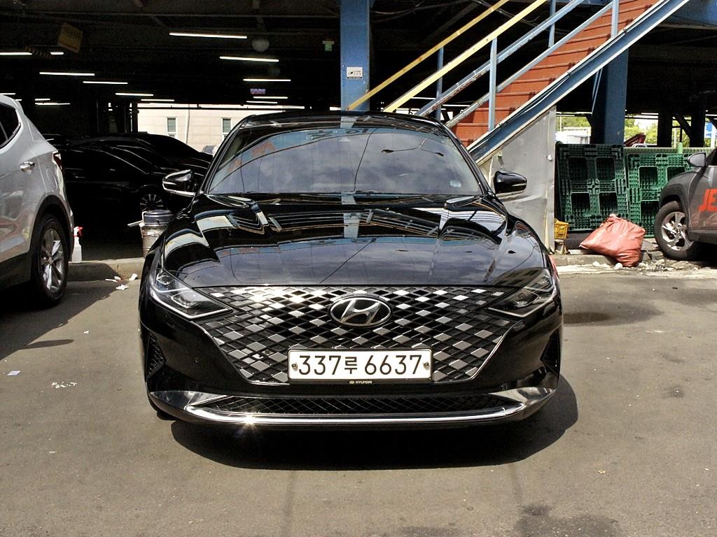 HYUNDAI Grandeur 2021 Negro - Importación desde Corea - HF Imports Iquique - Foto 1