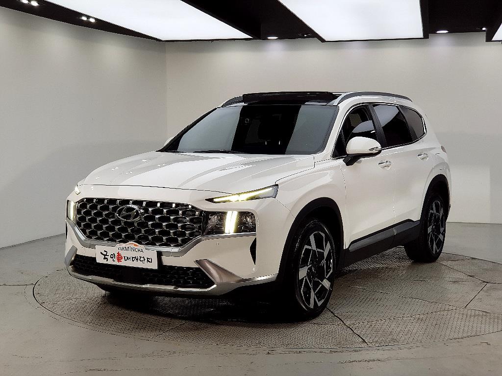 HYUNDAI Santa Fe 2021 Blanco - Importación desde Corea - HF Imports Iquique - Foto 1