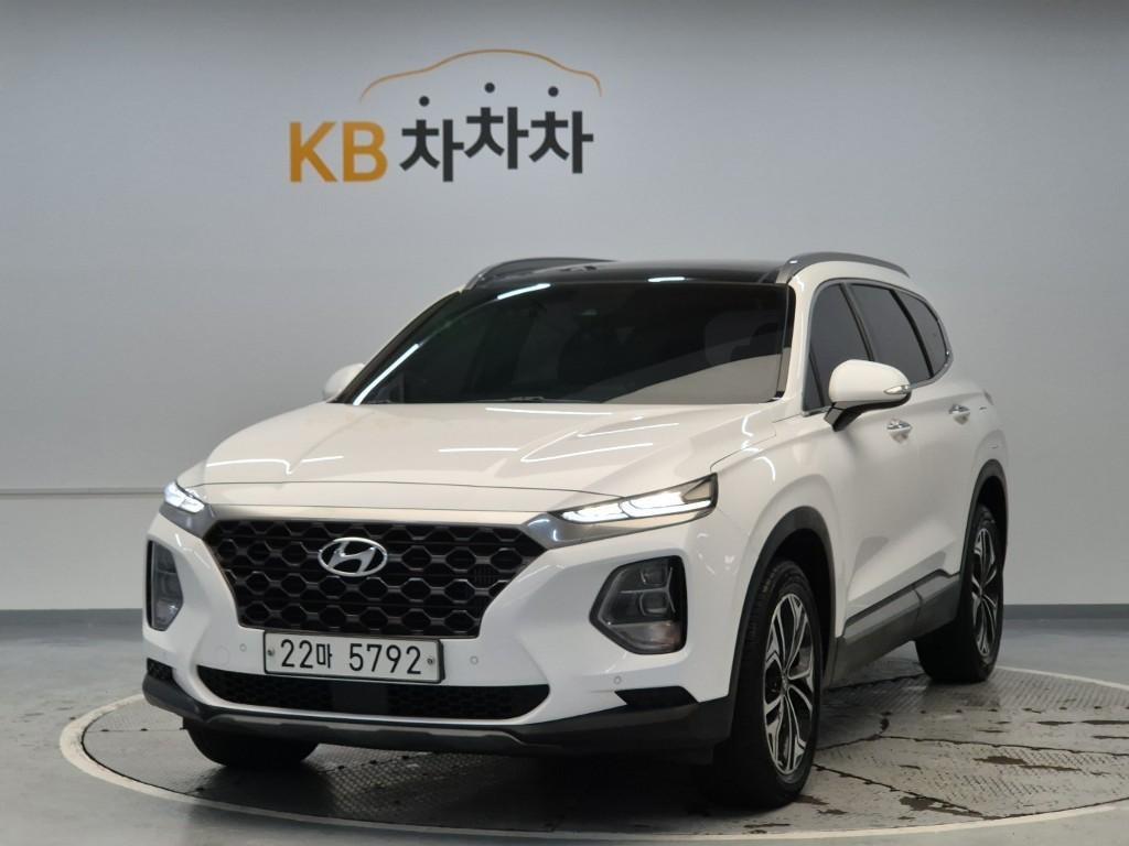 HYUNDAI Santa Fe 2019 Blanco - Importación desde Corea - HF Imports Iquique - Foto 1