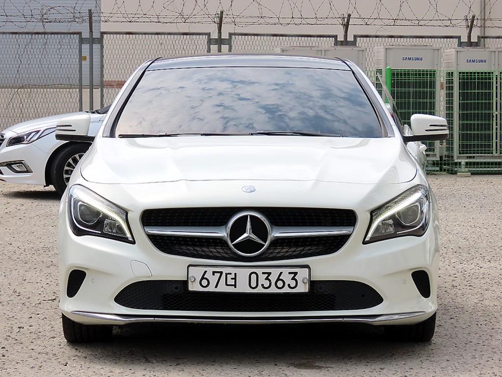Mercedes Benz CLA Class 2017 Blanco - Importación desde Corea - HF Imports Iquique - Foto 1