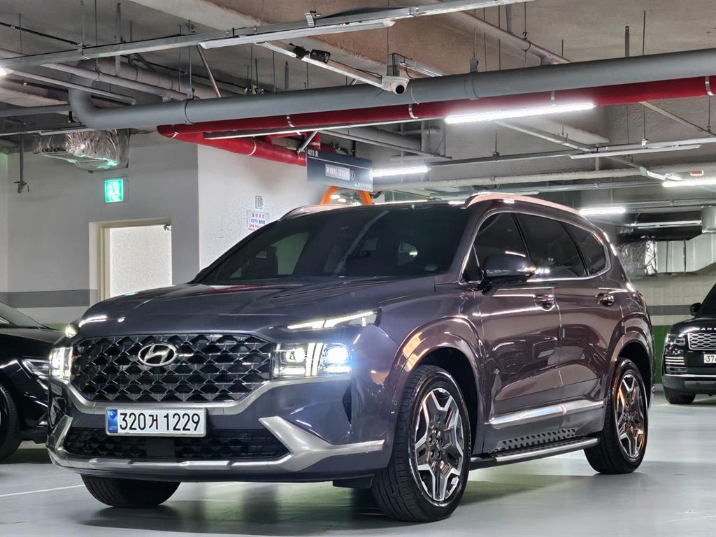 HYUNDAI Santa Fe 2022 Azul - Importación desde Corea - HF Imports Iquique - Foto 1