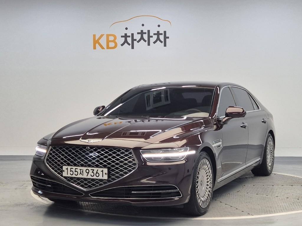 Genesis G90 2019 Rojo - Importación desde Corea - HF Imports Iquique - Foto 1