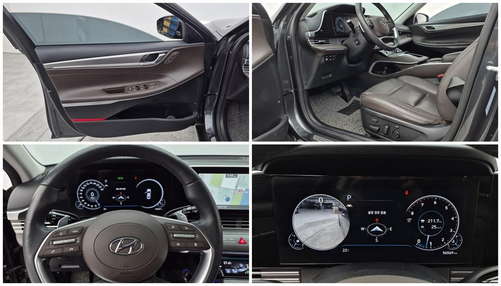 HYUNDAI Grandeur 2022 Gris - Importación desde Corea - HF Imports Iquique - Foto 17