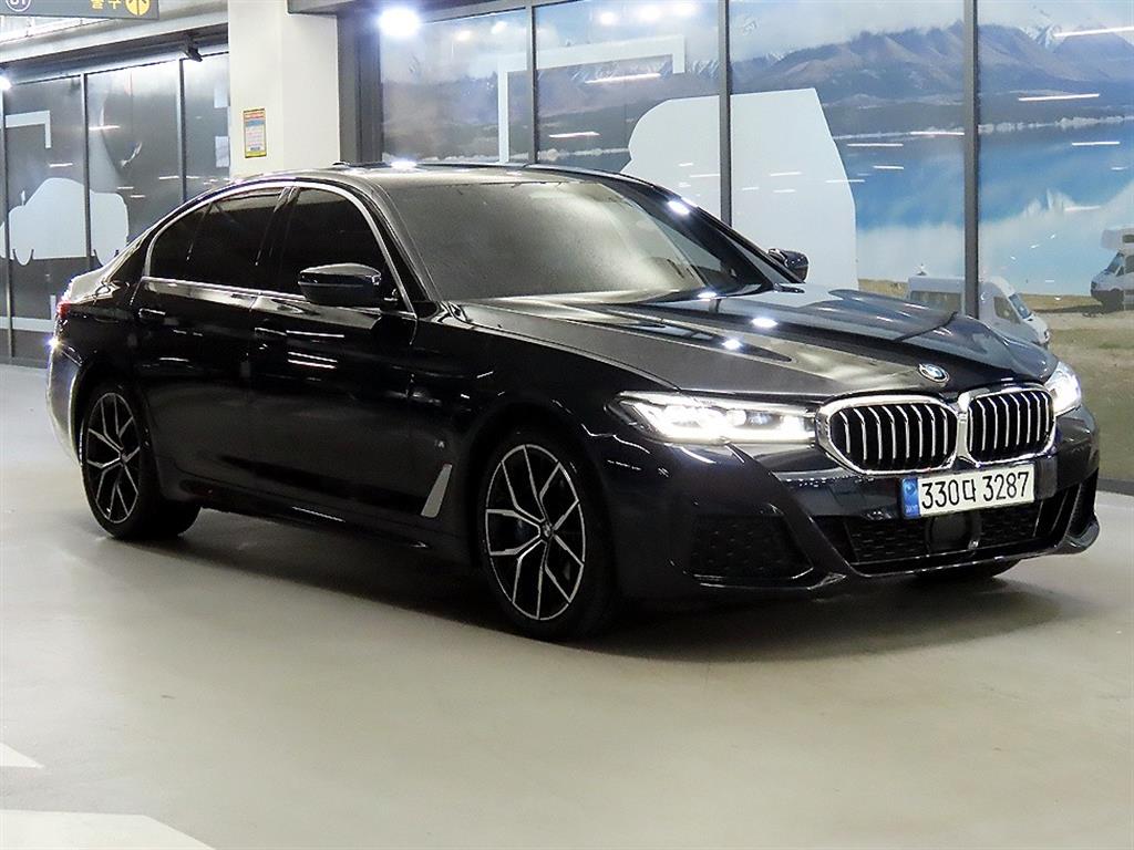 BMW 5 Series 2021 Negro - Importación desde Corea - HF Imports Iquique - Foto 1
