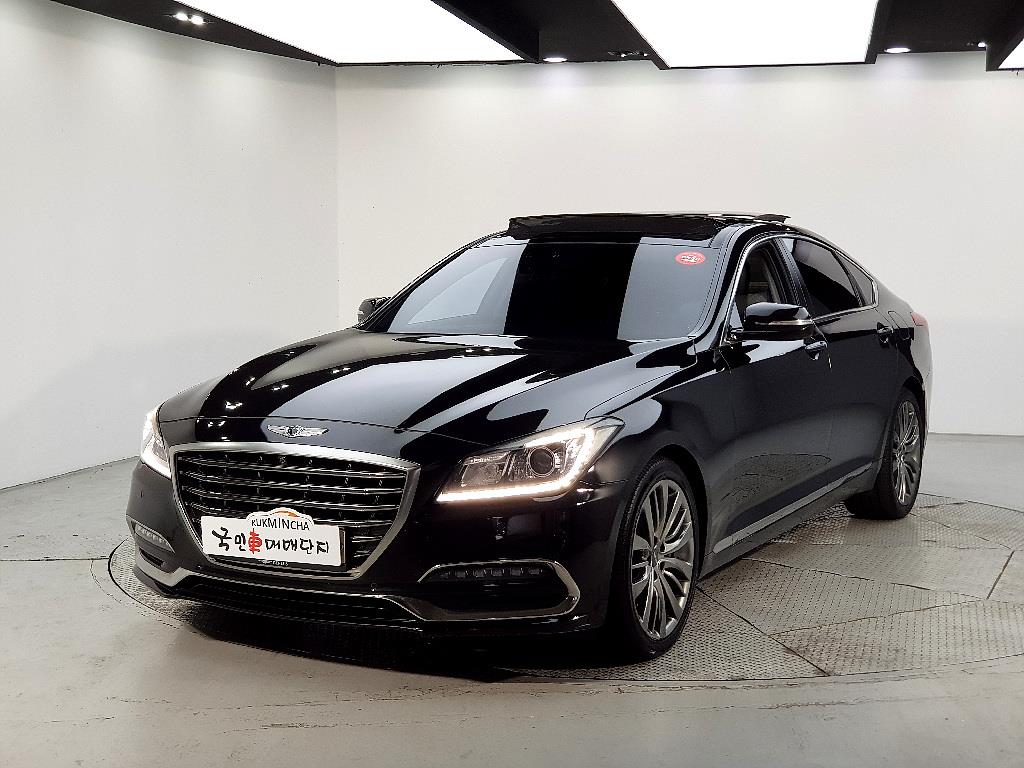 Genesis G80 2018 Negro - Importación desde Corea - HF Imports Iquique - Foto 1