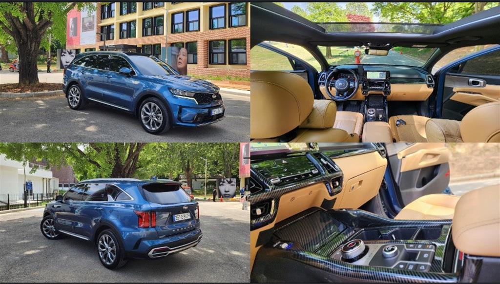 KIA Sorento 2021 Azul - Importación desde Corea - HF Imports Iquique - Foto 1