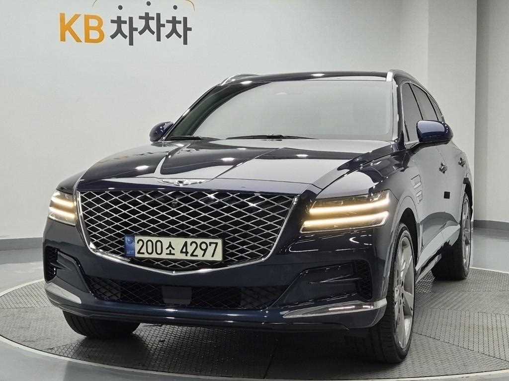 Genesis GV80 2021 Azul - Importación desde Corea - HF Imports Iquique - Foto 1