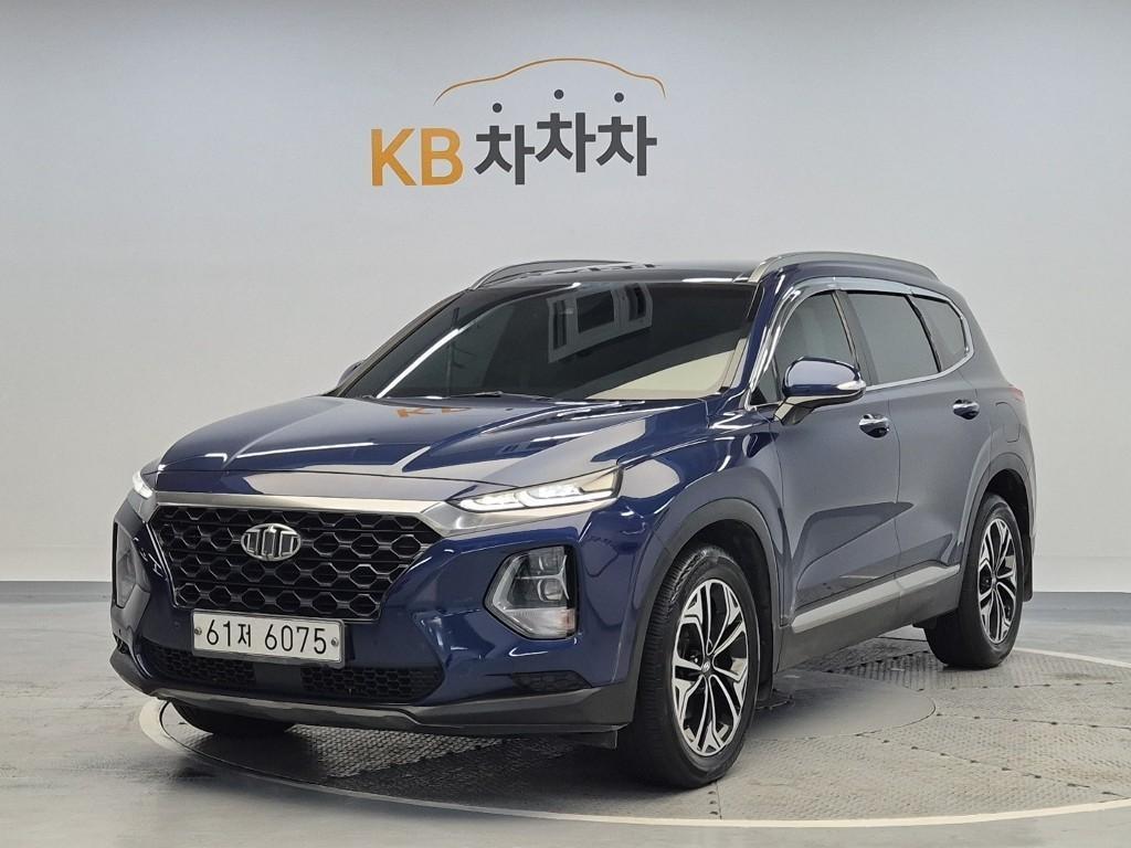 HYUNDAI Santa Fe 2019 Azul - Importación desde Corea - HF Imports Iquique - Foto 1