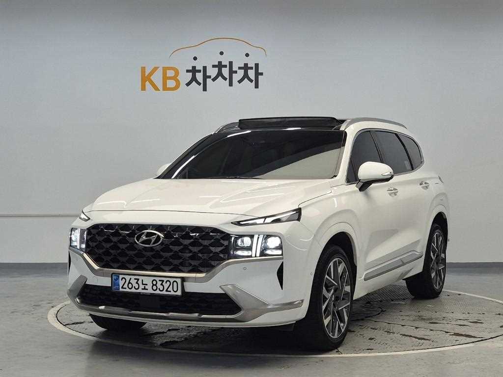 HYUNDAI Santa Fe 2023 Blanco - Importación desde Corea - HF Imports Iquique - Foto 1
