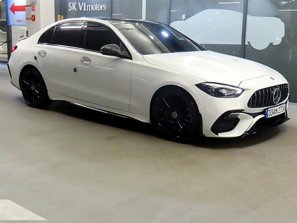 Mercedes Benz C Class 2023 Blanco - Importación desde Corea - HF Imports Iquique - Foto 1