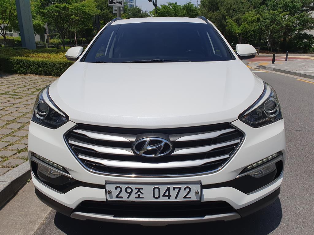 HYUNDAI Santa Fe 2016 Blanco - Importación desde Corea - HF Imports Iquique - Foto 1