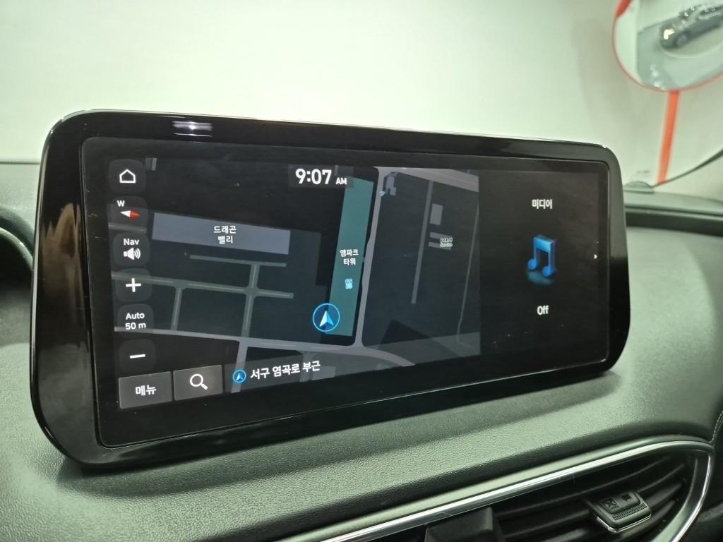 HYUNDAI Santa Fe 2022 Gris - Importación desde Corea - HF Imports Iquique - Foto 13
