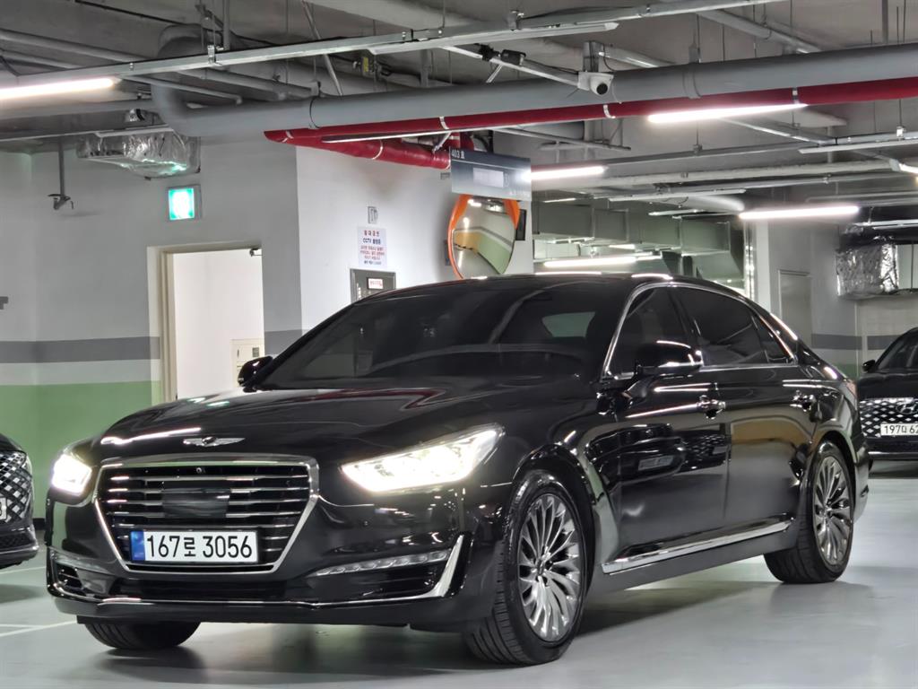 Genesis EQ900 2016 Negro - Importación desde Corea - HF Imports Iquique - Foto 1