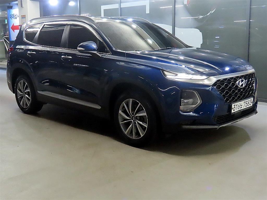 HYUNDAI Santa Fe 2020 Azul - Importación desde Corea - HF Imports Iquique - Foto 1