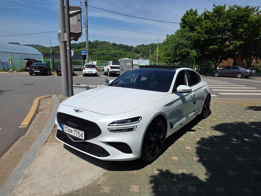 Genesis G70 2021 Blanco - Importación desde Corea - HF Imports Iquique - Foto 1