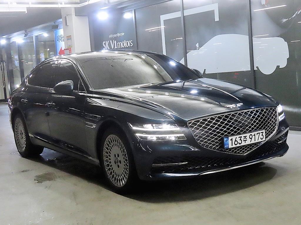 Genesis G80 2022 Azul - Importación desde Corea - HF Imports Iquique - Foto 1