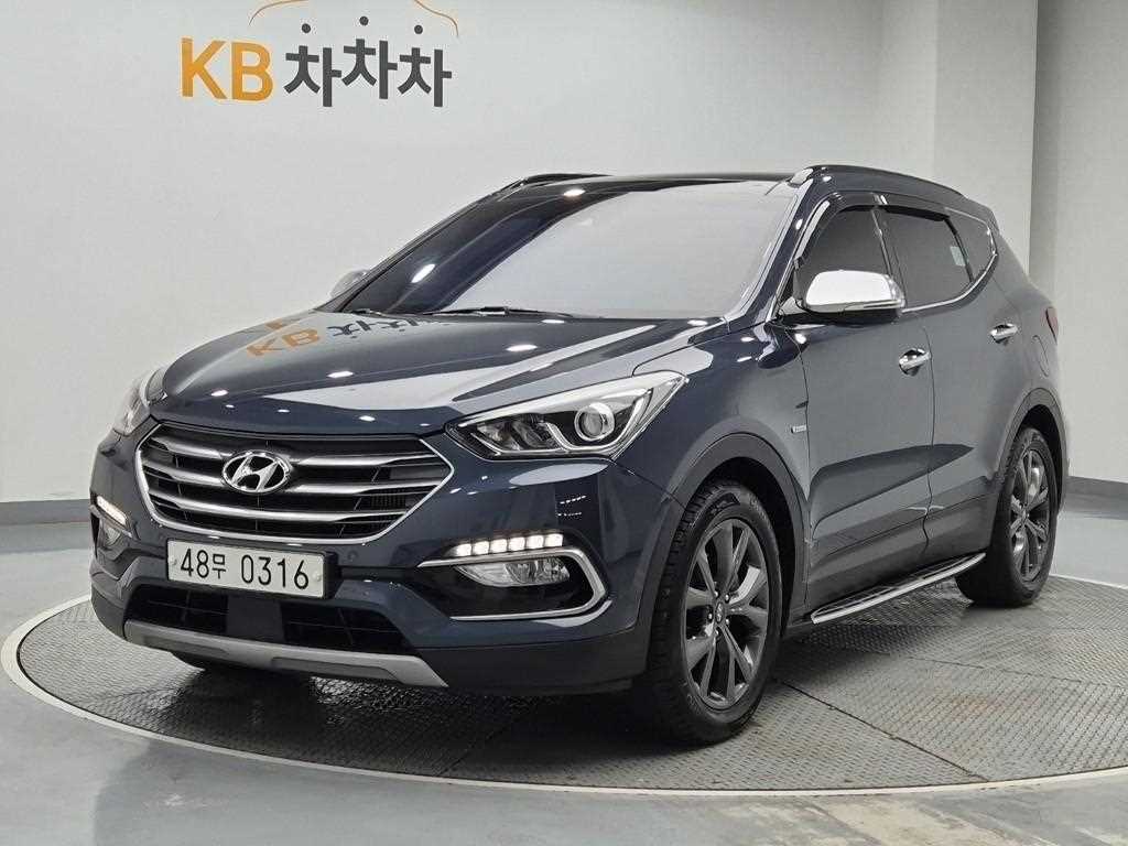 HYUNDAI Santa Fe 2017 Azul - Importación desde Corea - HF Imports Iquique - Foto 1