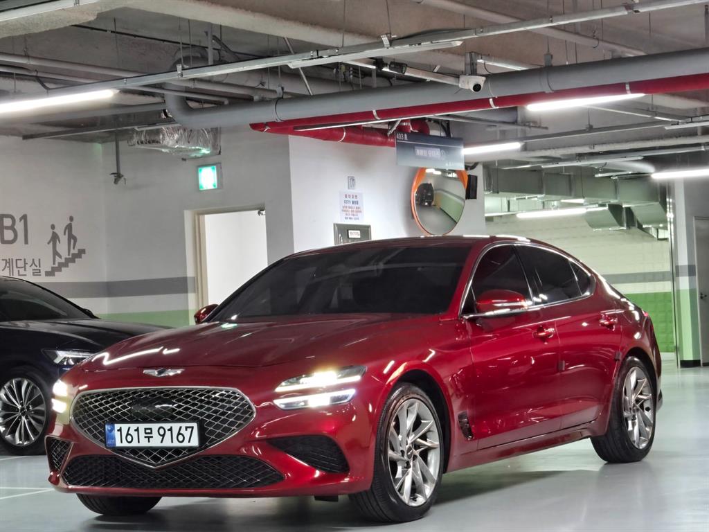 Genesis G70 2022 Rojo - Importación desde Corea - HF Imports Iquique - Foto 1