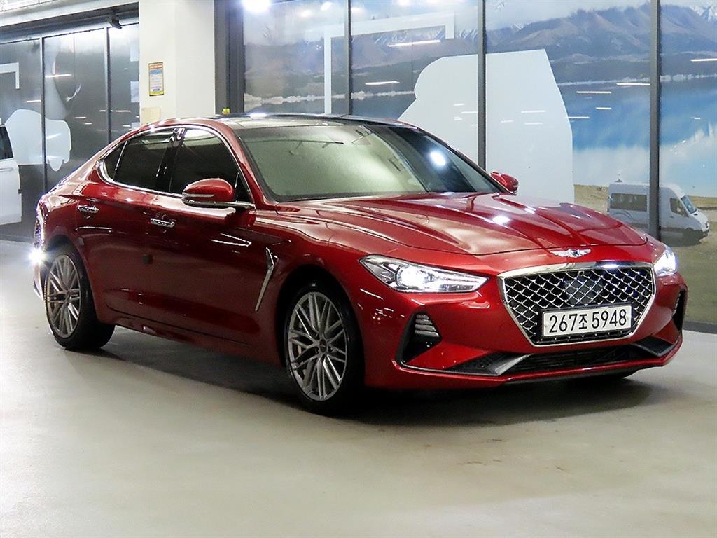 Genesis G70 2020 Rojo - Importación desde Corea - HF Imports Iquique - Foto 1